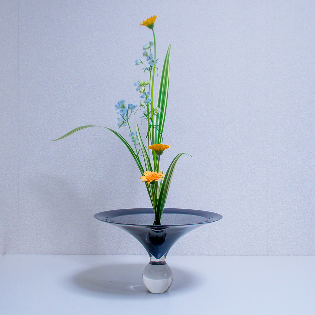 生花正風体-三種生- 佐藤 池坊いけばな華道教室