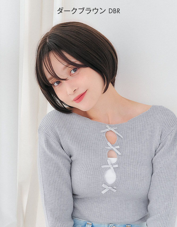 天使のペタルショート 総手植え フルウィッグ｜リネアストリア