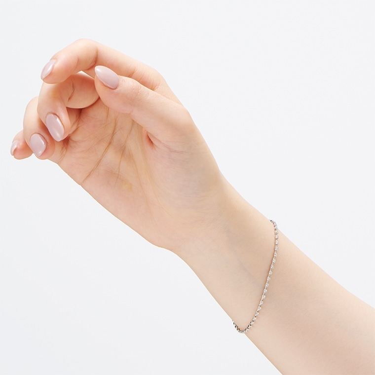 H031 ラボグロウンダイヤモンド/ブレスレット/1.00ct(プラチナ