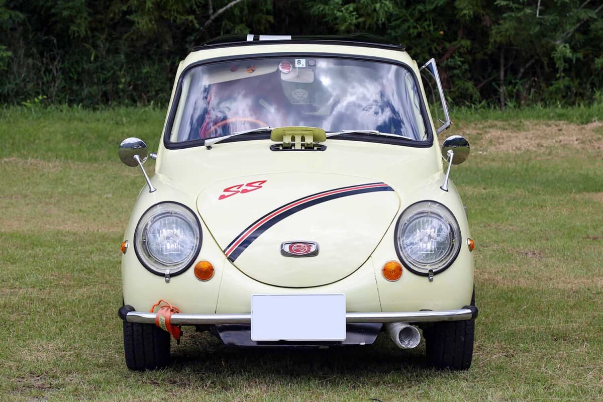 彼女のスバル「360」は赤帽「サンバー」のスーチャー仕様エンジン搭載