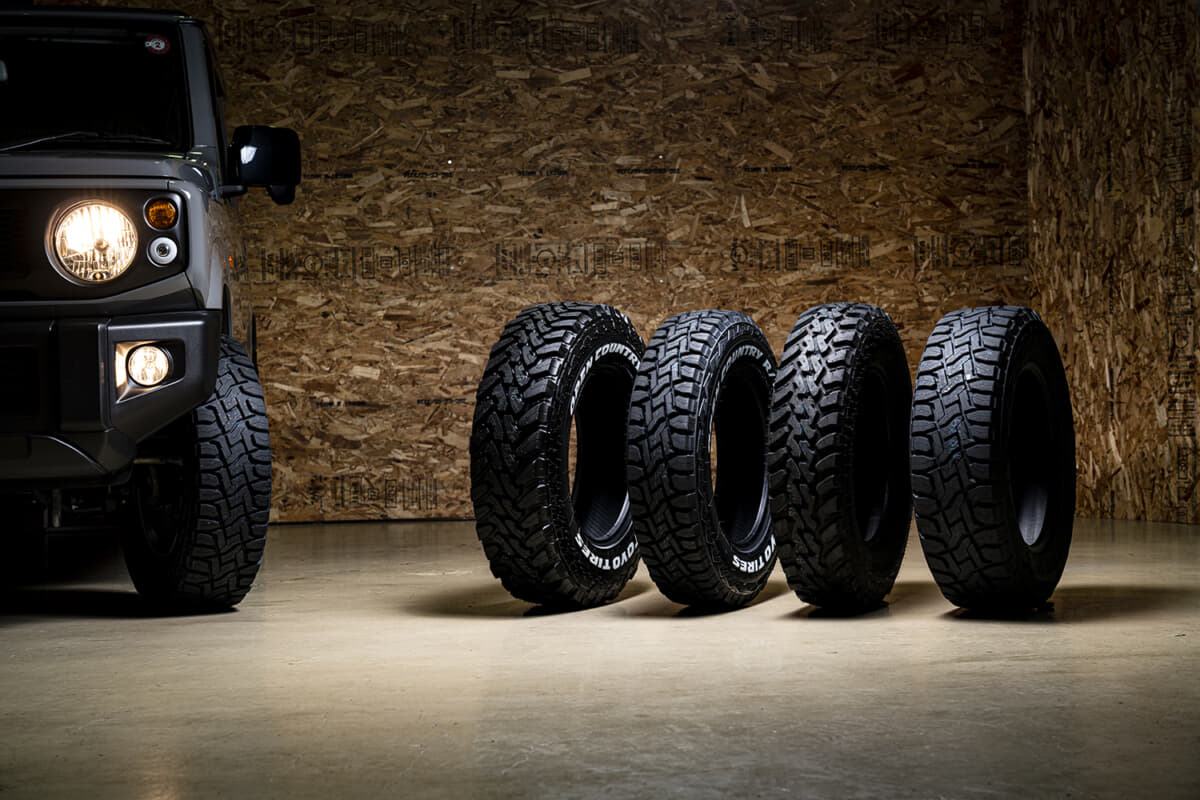 スズキ「ジムニー」純正ホイールにベストなオフロードタイヤとは