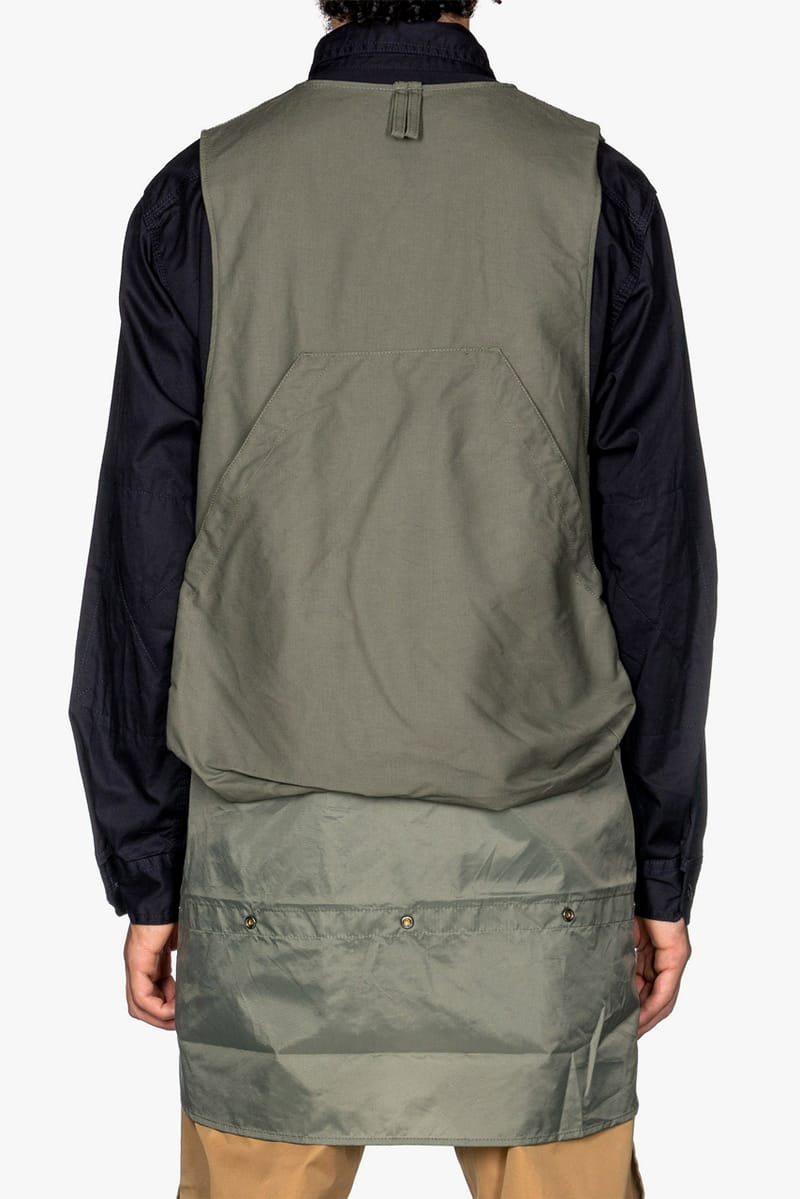Engineered Garments Double Cloth Game Vests | Hypebeast