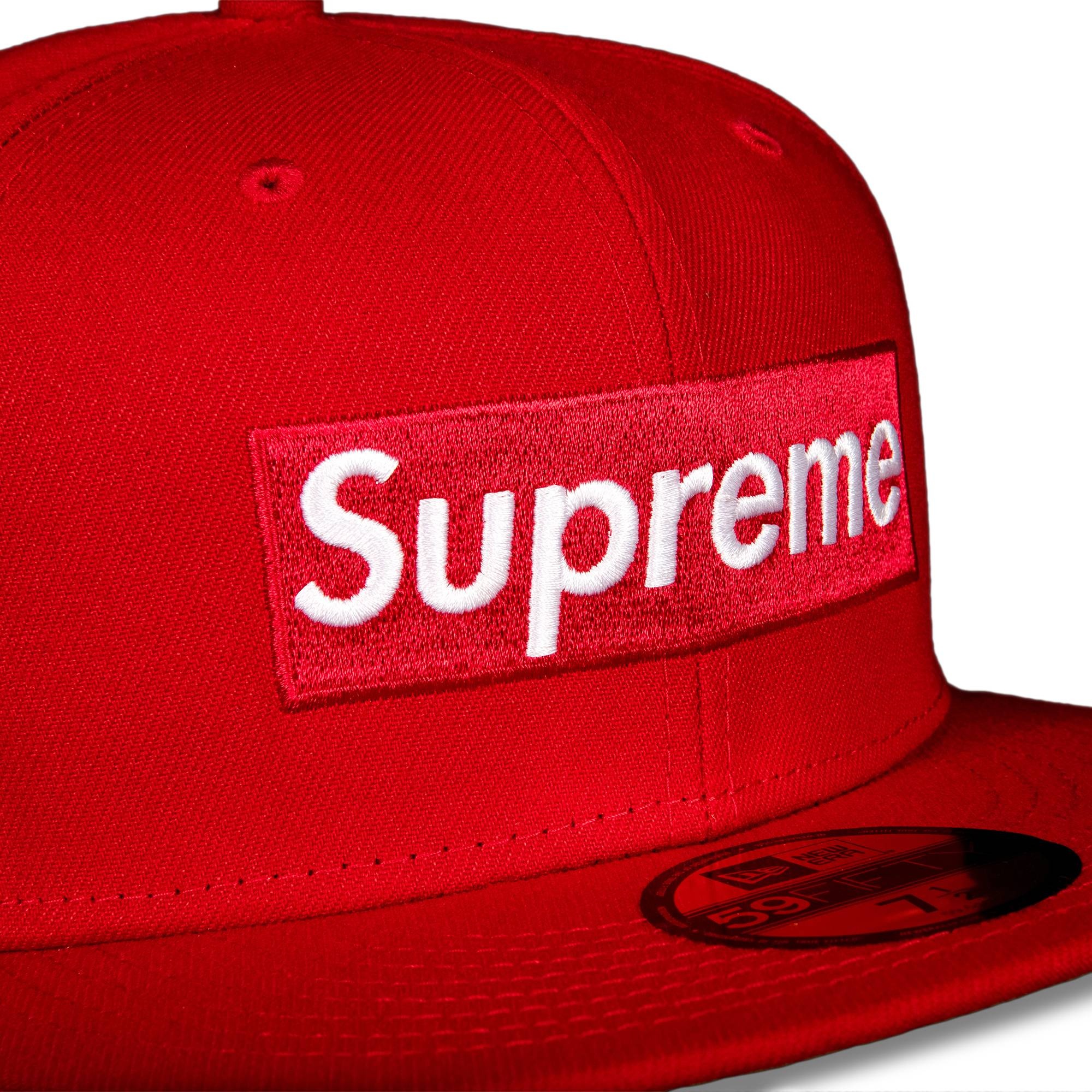 Supreme Supreme x New Era Champions Box Logo Hat 'Red' | REVERSIBLE