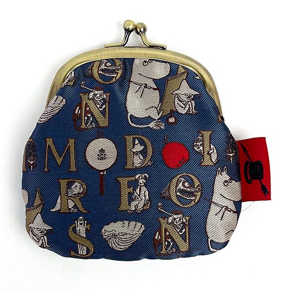 ムーミン ジャガードがま口財布 思い出 ポーチ | パーフェクト