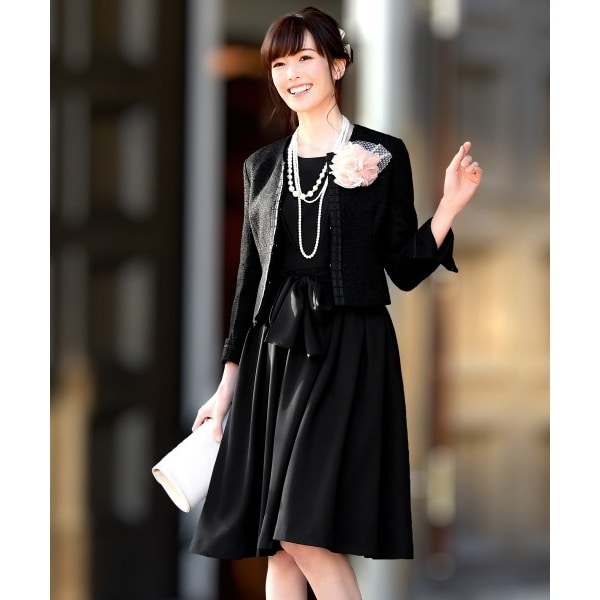 ワンピース＆ジャケットアンサンブルセットアップフォーマルセレモニー