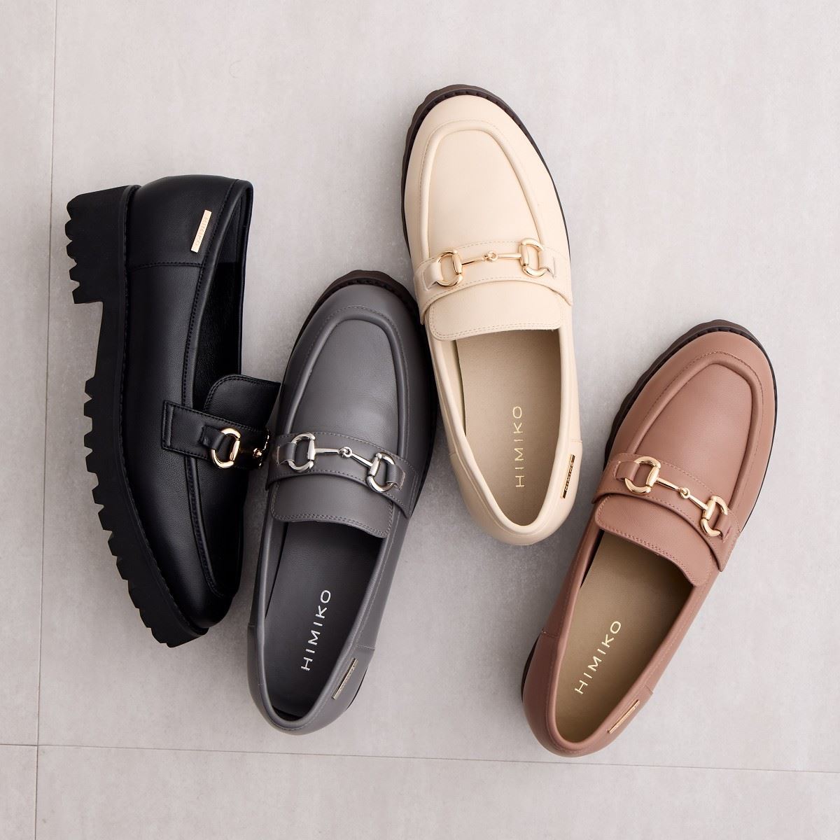 再値下げ】【卑弥呼】トラックソールビットローファー/641322 | HIMIKO