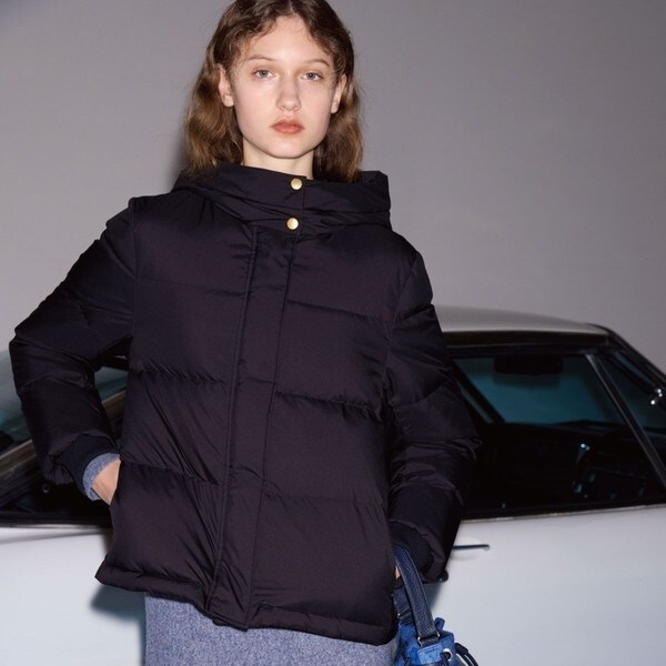 ハイマルチピーチタフタショートダウン | ブルーレーベル・クレスト