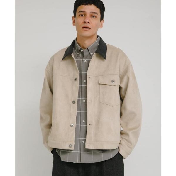 襟切替スウェードタッチシャツジャケット | アーバンリサーチ サニー
