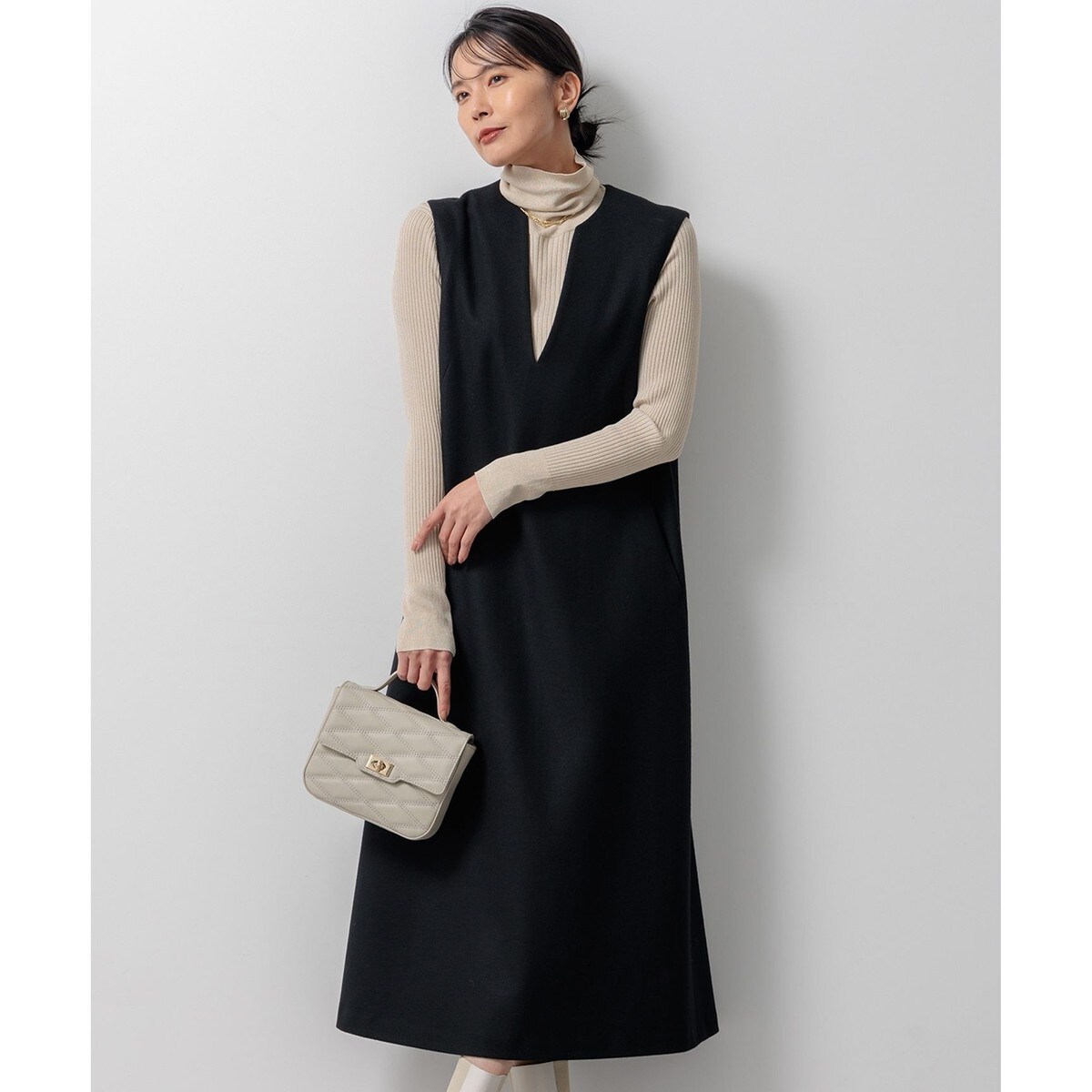 ウールミルドジャージー ジャンパースカート | 23区(23KU) | マルイ