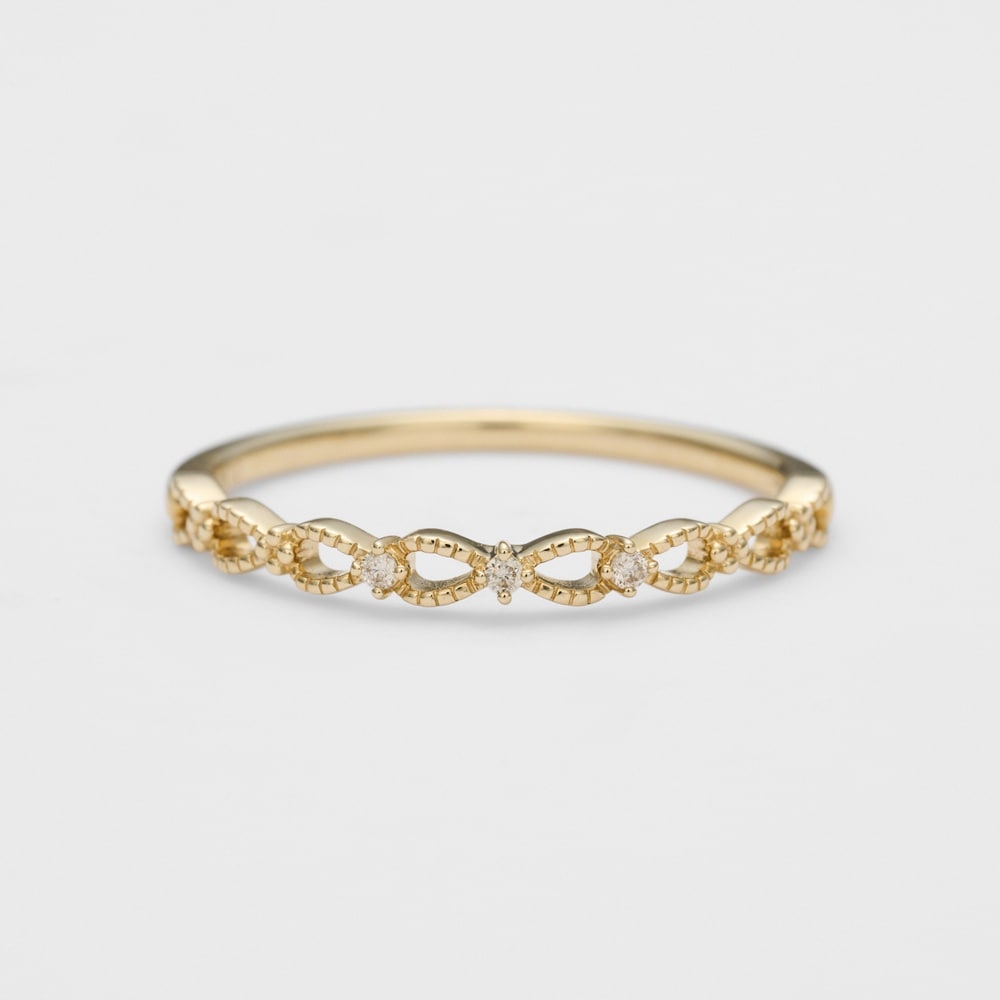 K10ダイヤモンドリング（0.01ct） | アガット(agete) | マルイウェブ