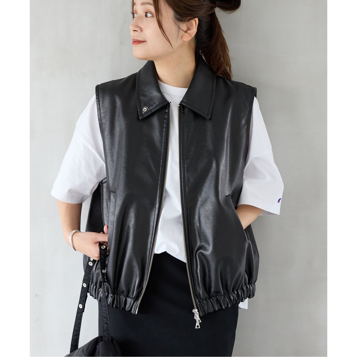 最終値下げ‼️JOURNAL STANDARD ウォッシャブルフェイクレザー