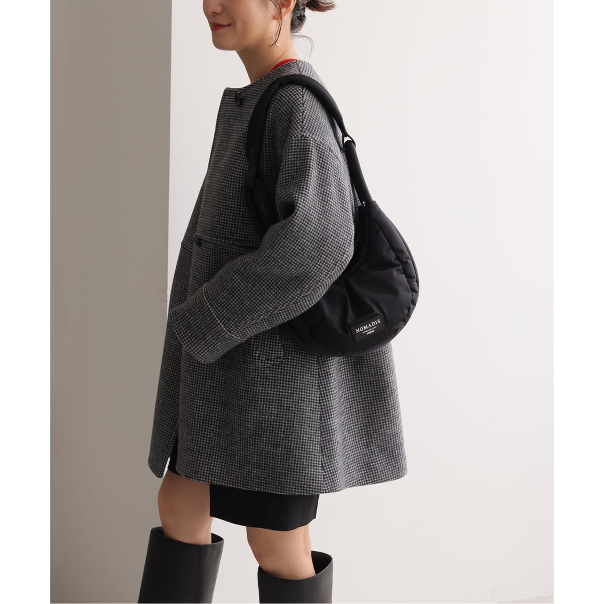 スーパー140ビーバーノーカラーミドルコート | ジャーナルスタンダード