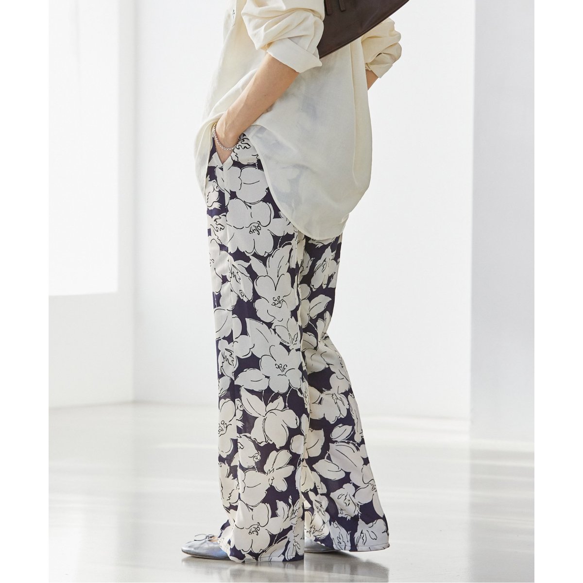 ラインフラワー パンツ | イエナ(IENA) | マルイウェブチャネル