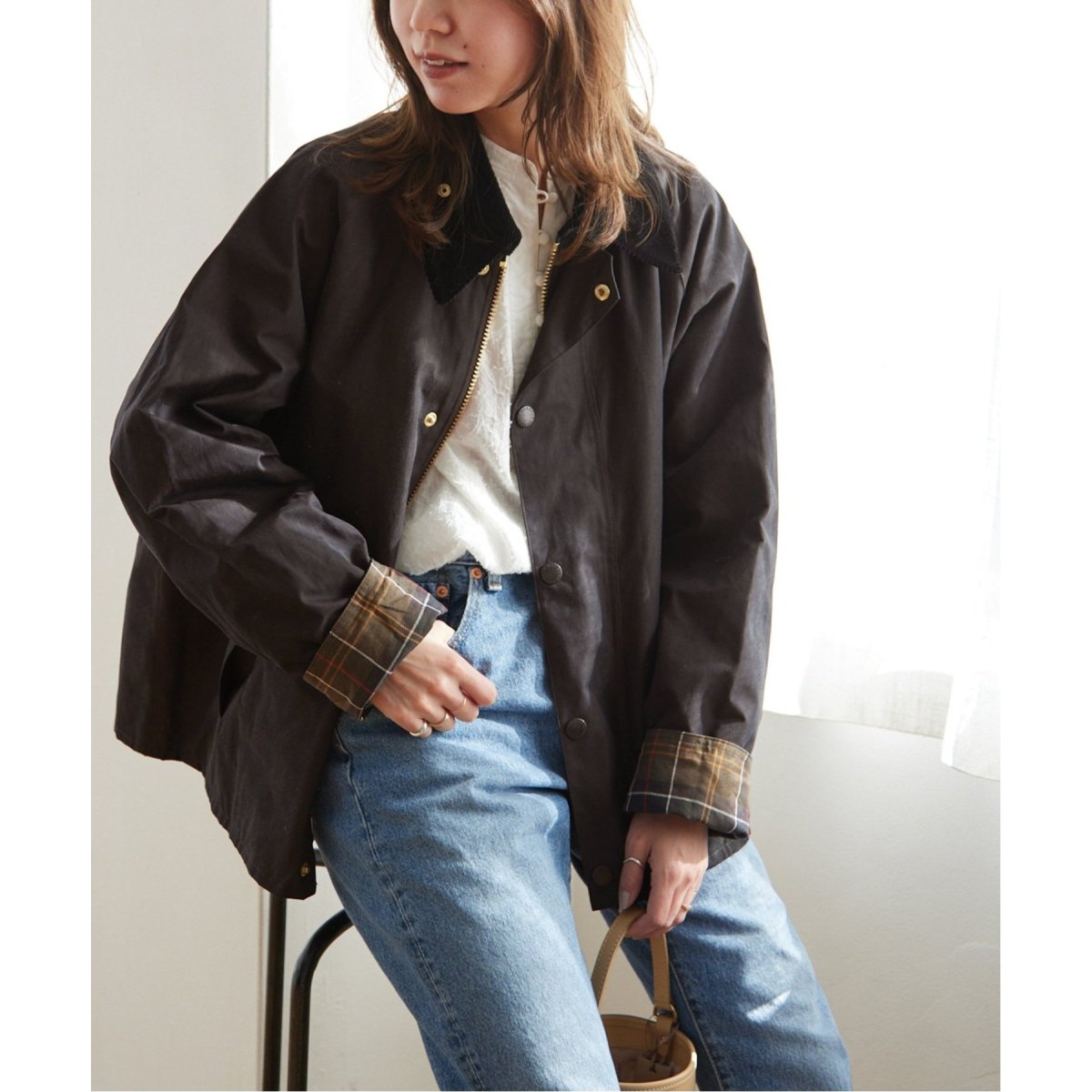 □《追加2》【BARBOUR/バブアー】RELUME TRANSPORT：別注ブルゾン