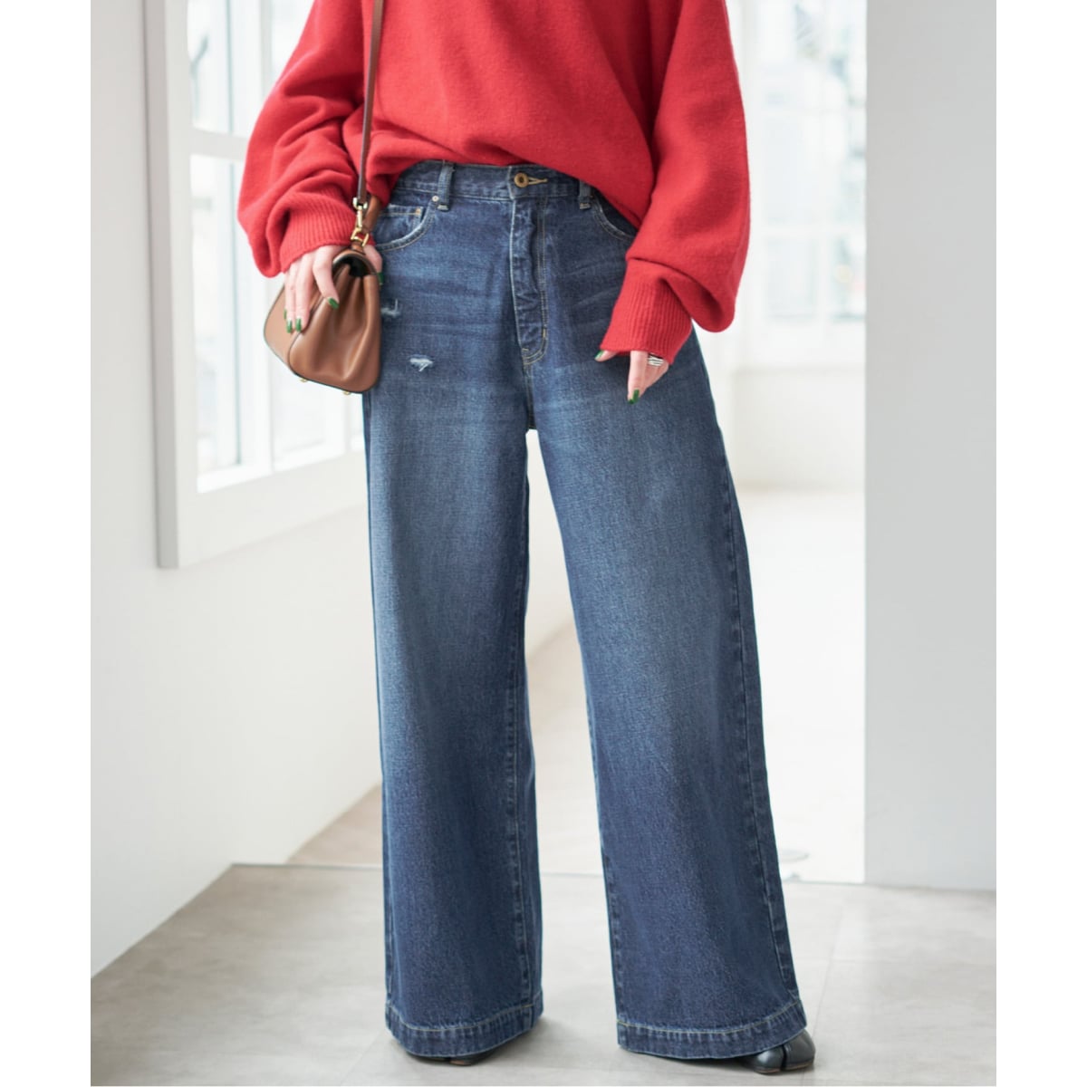 追加2》5 1/2 BAGGY DENIM | スピック＆スパン(Spick and Span