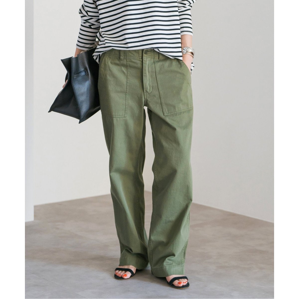 追加》ルーズベイカーパンツ | スピック＆スパン(Spick and Span