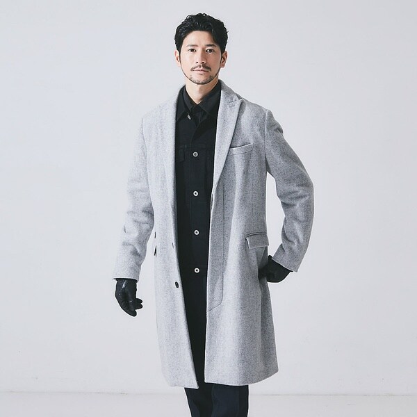 ピークドラペル チェスターコート | 5351プール・オム(5351POUR LES