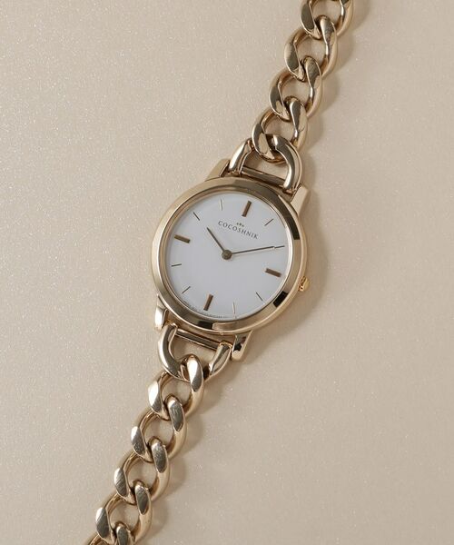 RGラウンドチェーンベルト ウォッチ（ホワイトマット） （腕時計