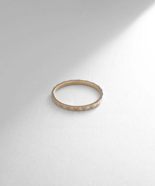 K10トライアングルカット リング （リング）｜COCOSHNIK / ココシュ