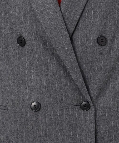 セール】 〔 TALLサイズ 〕 【セットアップ対応】ウールストライプ