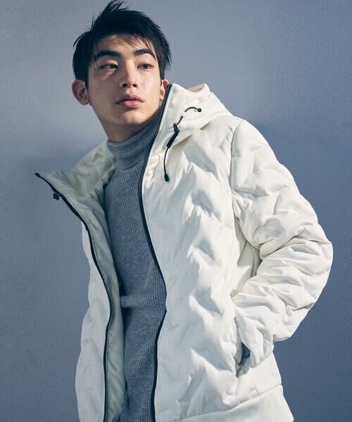 セール】 シームレスダウン フード ブルゾン （ダウンジャケット