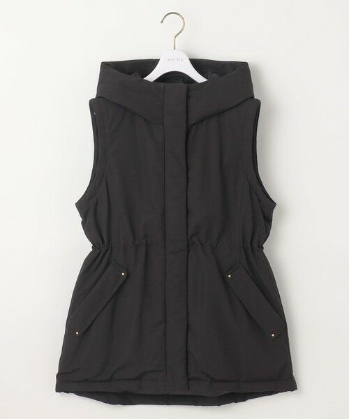 セール】 【撥水・洗える】2WAYドロストフーディミドル ダウン