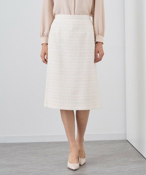 セール】 【Eternal Line 2024】ミックスツイードバックフレア