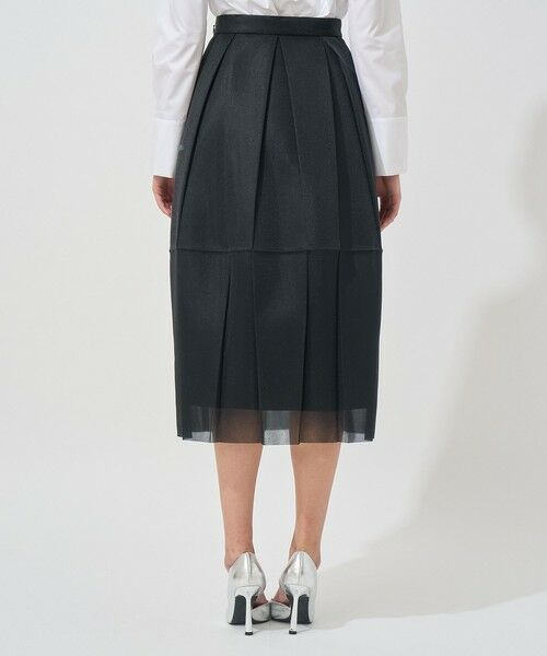 セール】 【Eternal Line 2025】ダブルラッセル立体プリーツ スカート