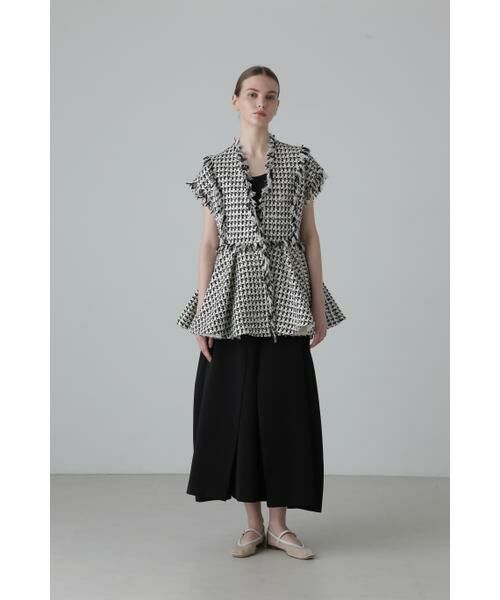 セール】 ◇コットンチェックツィードジレ （テーラードジャケット