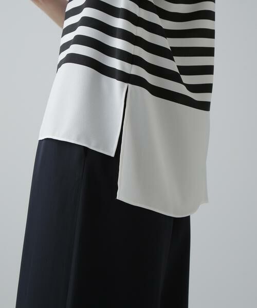 セール】 ◇ボーダープリントブラウス （シャツ・ブラウス）｜ADORE