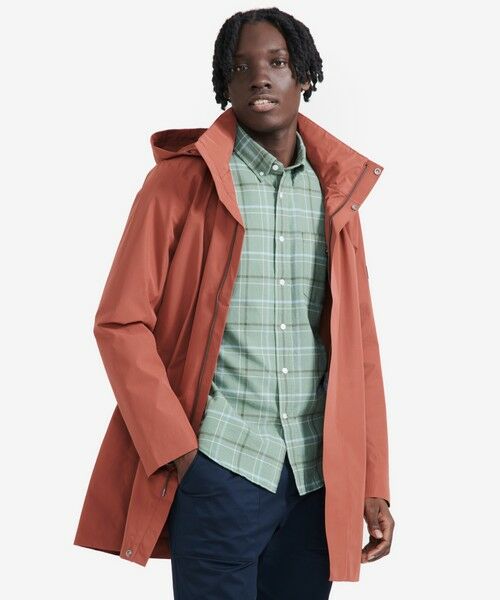 セール】 GORE-TEX ゴアテックス 防水 透湿 防風 ロングフーデッド