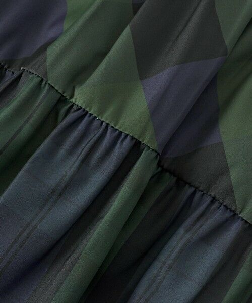 セール】 【LOULOU WILLOUGHBY】MIXパターンチェックティアード