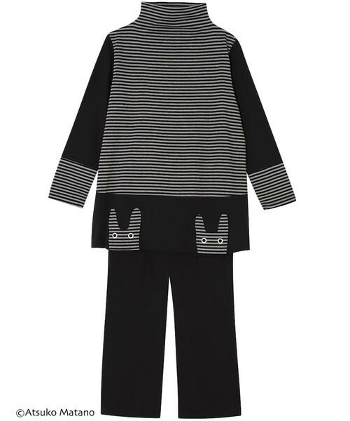 レディスパジャマ 上下セット（HDX511） （ルームウェア