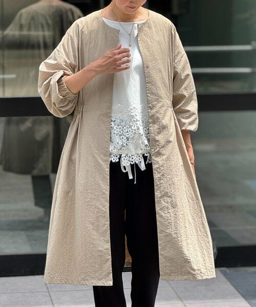 バルーン袖フレアーコート （その他アウター）｜BEARDSLEY