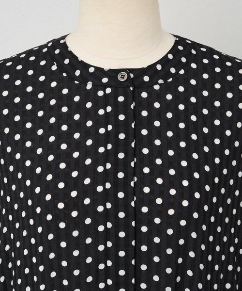 ドットギャザーワンピース （ロング・マキシ丈ワンピース）｜BEARDSLEY