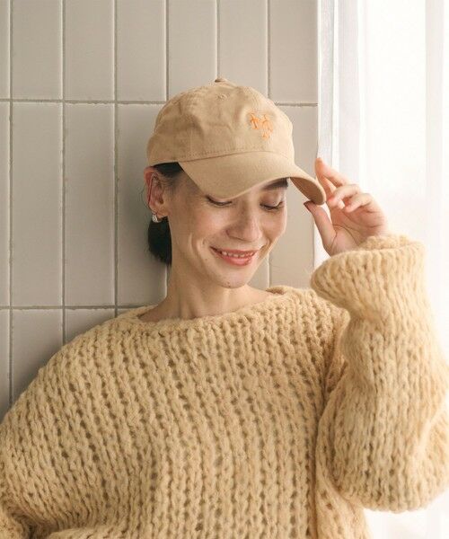 別注】＜NEW ERA＞スエードライク ロゴ キャップ （キャップ