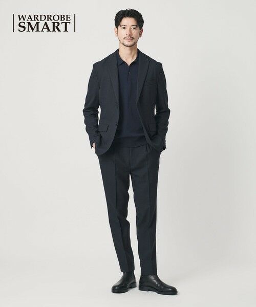 WEB限定 WARDROBE SMART】LANATEC OX セットアップ/背抜きジャケット