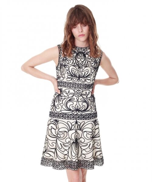 セール】 コード刺繍フレアワンピース （ドレス）｜GRACE CONTINENTAL