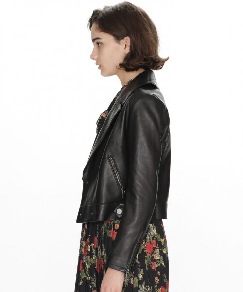 セール】 ライダースダブルジャケット （レザーブルゾン・ジャケット