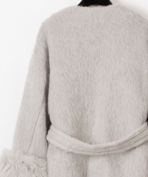 セール】 ファー付シャギージャケット （その他アウター）｜GRACE