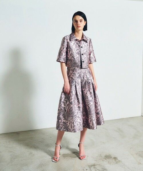 セール】 ボタニカルジャガードシャツ （シャツ・ブラウス）｜GRACE