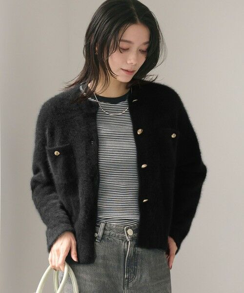 セール】 デイリーエリートカーデ （カーディガン・ボレロ）｜green