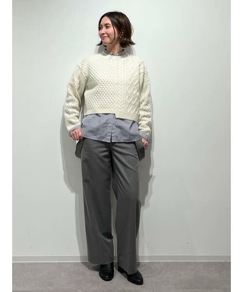 セール】 ◇ストレッチツイル吊り付きパンツ （パンツ）｜human woman