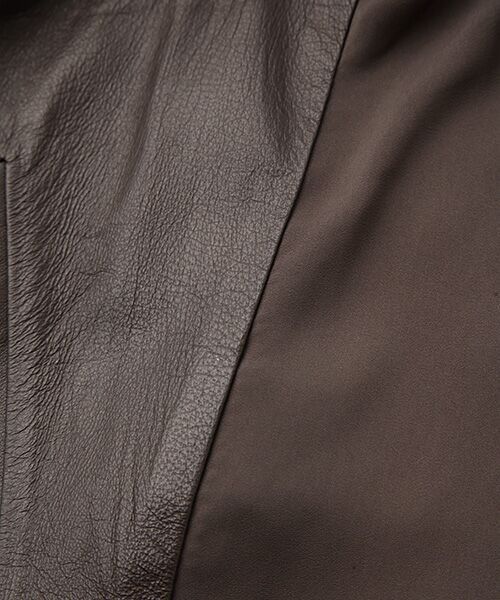 セール】 【アウトレット】レザーベストクリップコサージュ付 （ベスト