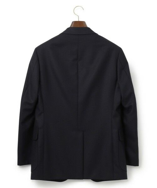KING SIZE】【定番】ペピンメリノサキソニー 紺ブレザー / 総裏地