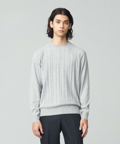 セール】 【FLEX YARN】ケーブルニット （ニット・セーター）｜J.PRESS