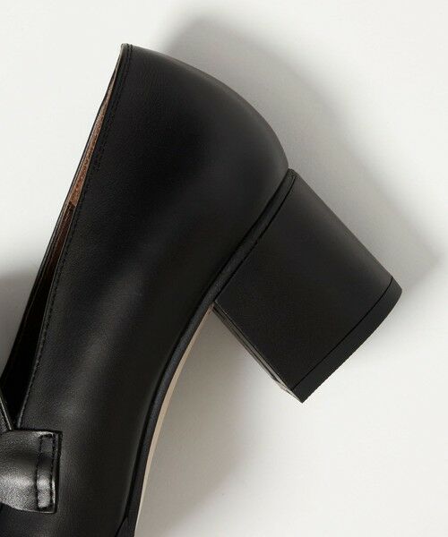 セール】 チェーンヒールアップローファーパンプス55↑ （パンプス