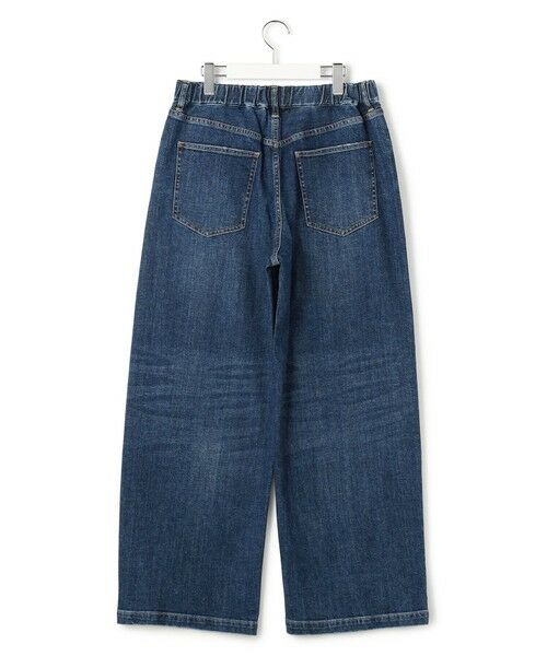 Lサイズ限定】23区DENIM ストレッチ ワイド パンツ （デニムパンツ
