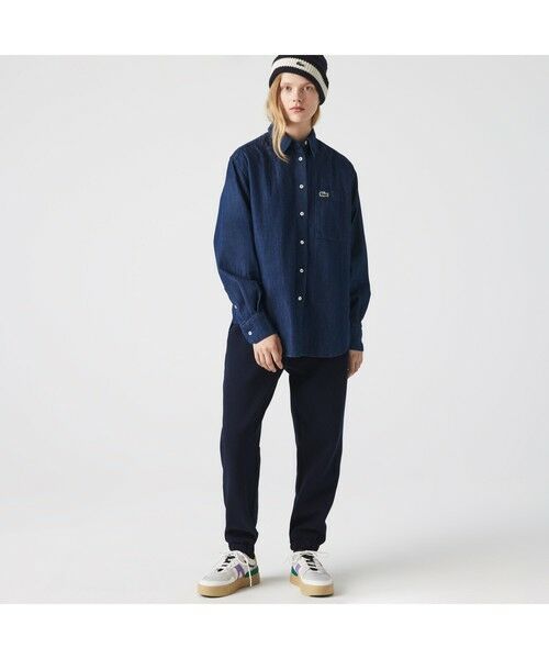 セール】 プレーンデニムシャツ （シャツ・ブラウス）｜LACOSTE