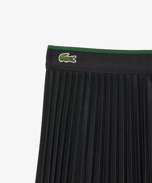 セール】 配色ウエストプリーツテニススカート （ロング・マキシ丈